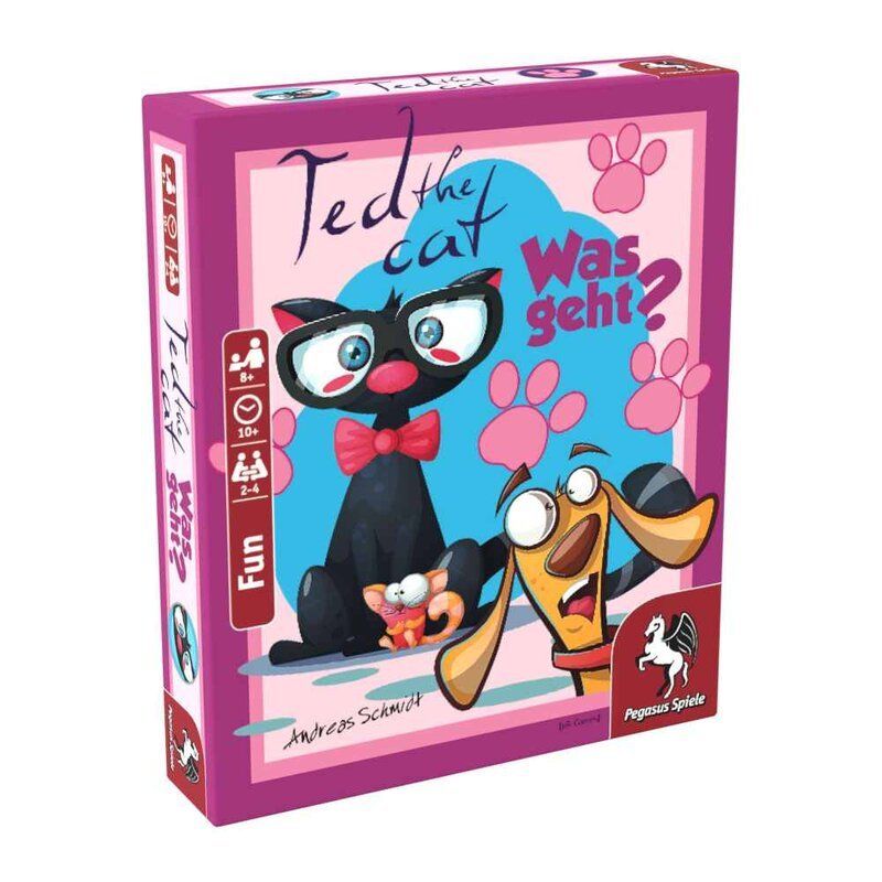 Ted the Cat - Was geht (Bierdeckelspiel)