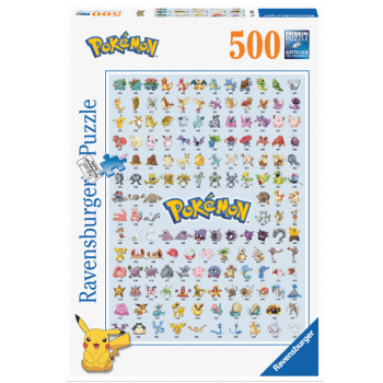 Puzzle - Pokémon (500 Teile)