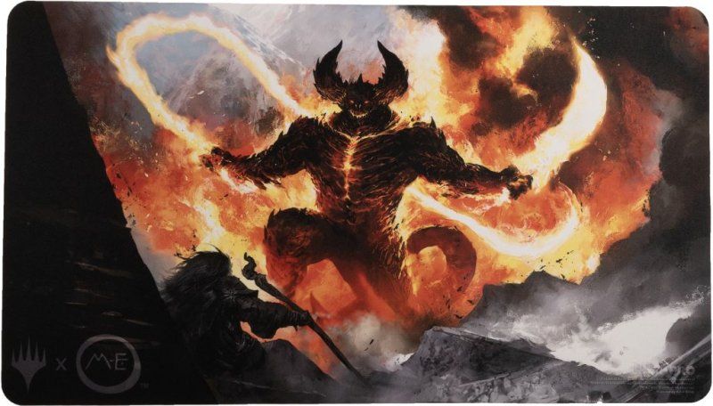 The Lord of the Rings Tales of Middle-earth The Balrog Playmat for MTG