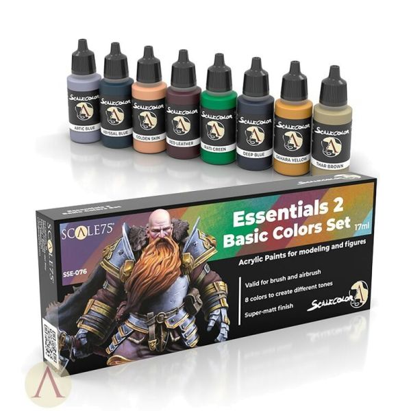 Scale75 Essentials 2 Basic Color Set 8X17Ml 1