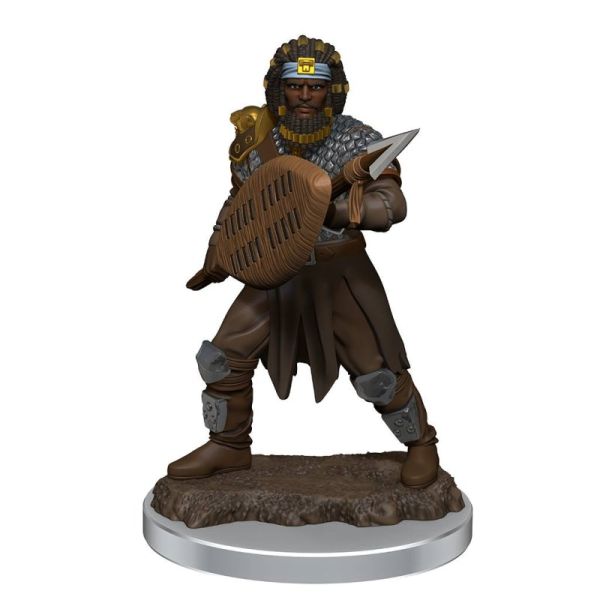Dungeons and Dragons: Icons of the Realms - Male Human Fighter v1 Premium Figure