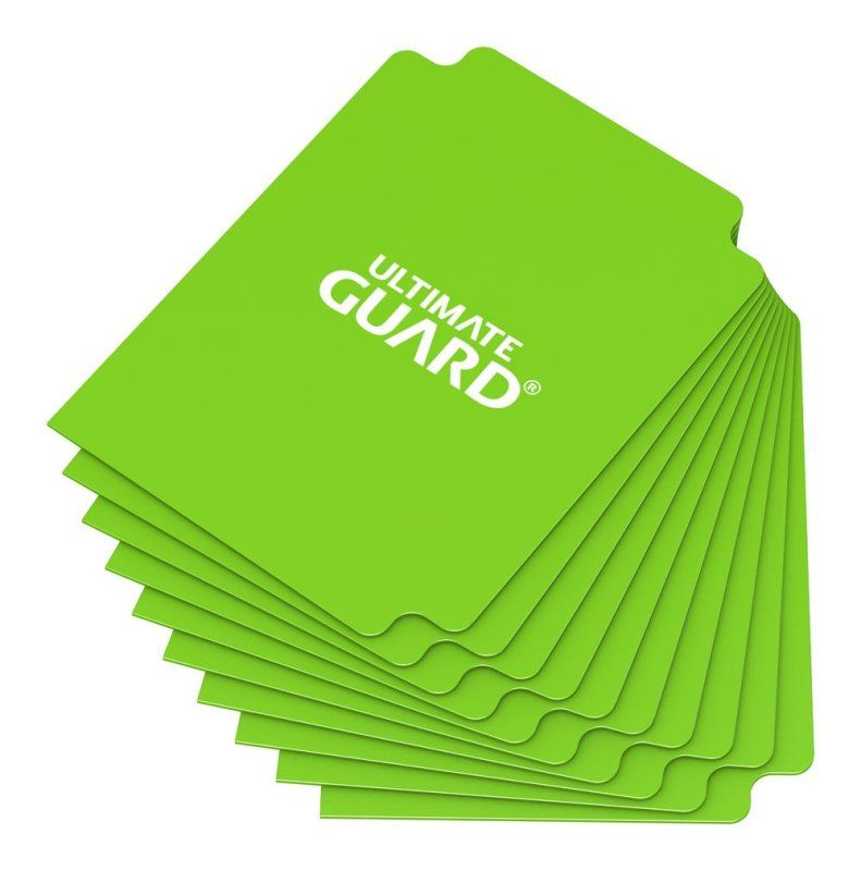 Card Dividers Standard Size Light Green
