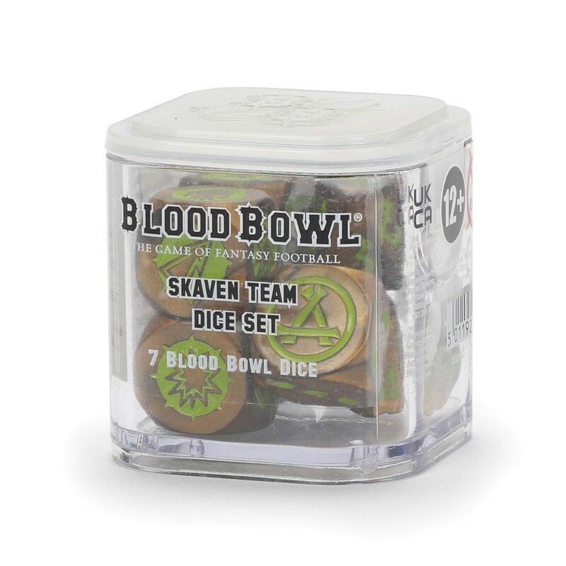 BLOOD BOWL: SKAVEN TEAM DICE SET (200-12)