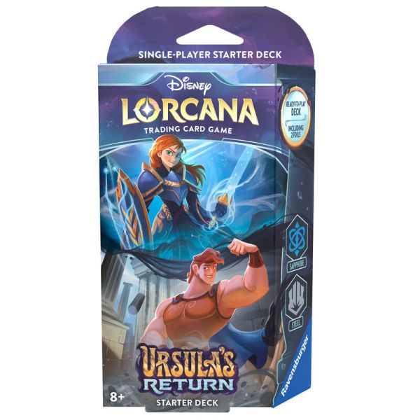 Lorcana - Ursula's Return - Starter Deck Sapphire & Steel (ENG)