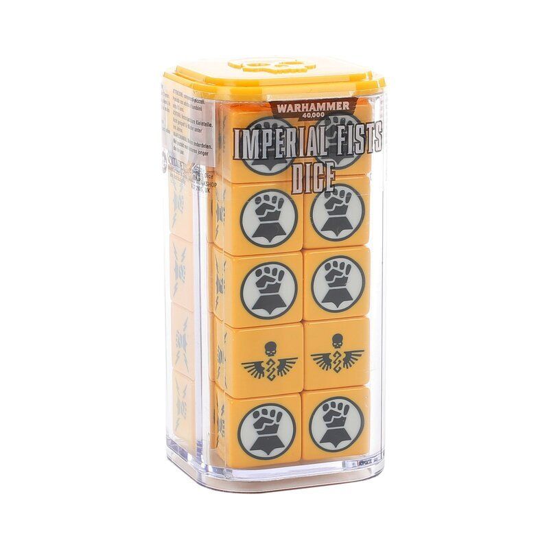 IMPERIAL FISTS DICE SET (86-88)