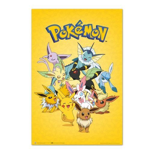 Pokemon: Eevee Evolutions 91 x 61 cm Poster