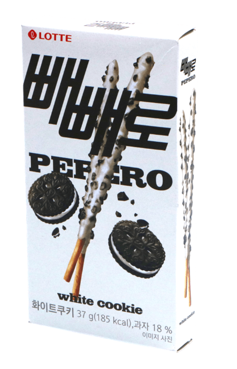 Pepero - White Cookie Sticks (37g) Pepero - White Cookie Sticks (37g)