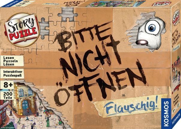 Story-Puzzle Bitte nicht öffnen - Flauschig! (200 Teile) Story-Puzzle Bitte nicht öffnen - Flauschig! (200 Teile)