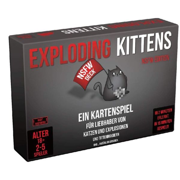 Exploding Kittens NSFW Edition