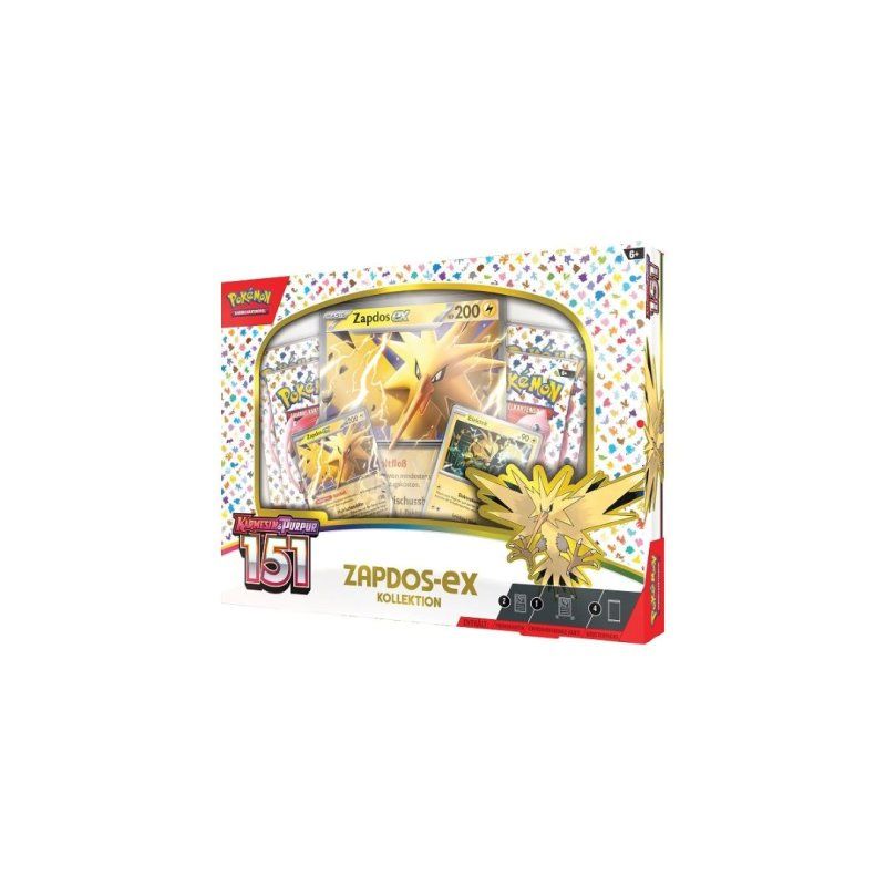 Pokemon Karmesin & Purpur 151 - Zapdos ex Kollektion (DEU) Pokemon Karmesin & Purpur 151 - Zapdos ex Kollektion (DEU)