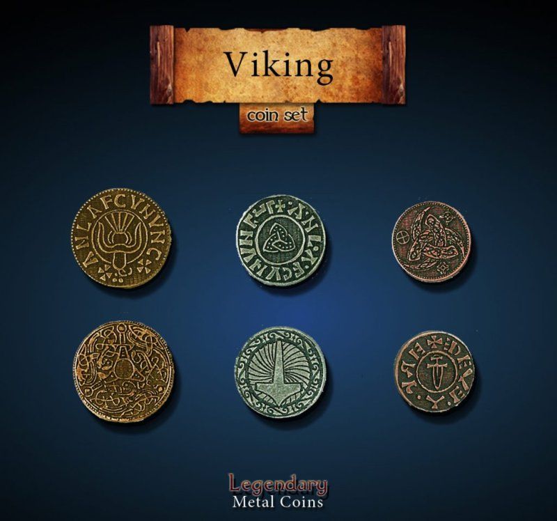 Viking Coin Set (24 Stück)