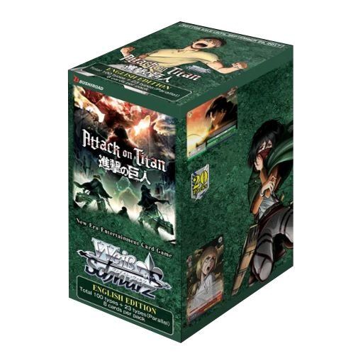 Weiß Schwarz - Attack On Titan Vol 2 Booster Reprint (ENG) Weiß Schwarz - Attack On Titan Vol 2 Booster Reprint (ENG)