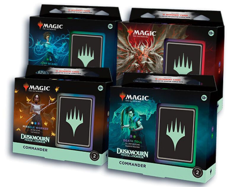 Duskmourn - House of Horror Commander Decks Display (ENG) Duskmourn - House of Horror Commander Decks Display (ENG)