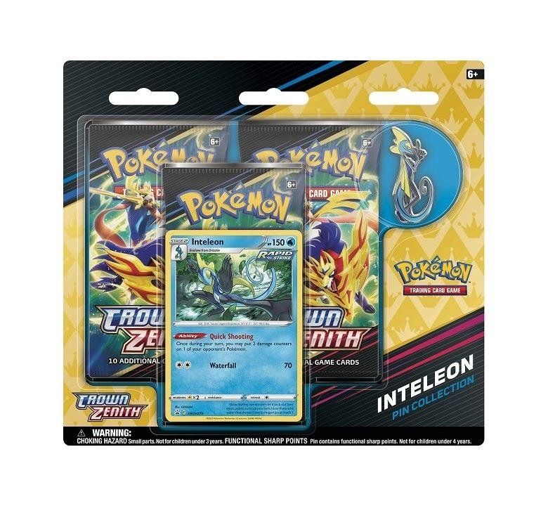 Crown Zenith - Inteleon Pin Collection (ENG) Crown Zenith - Inteleon Pin Collection (ENG)