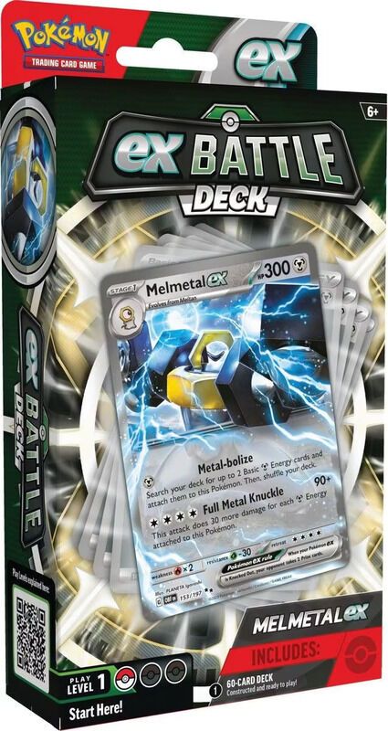 Pokemon ex Battle Deck - Melmetal ex (ENG) Pokemon ex Battle Deck - Melmetal ex (ENG)