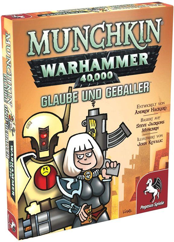 Munchkin Warhammer 40.000: Glaube und Geballer