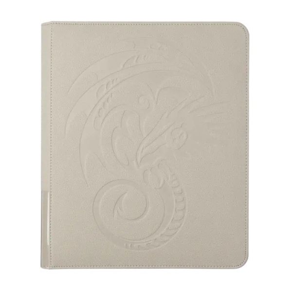 Dragon Shield: Card Codex Zipster Binder Regular – Ashen White