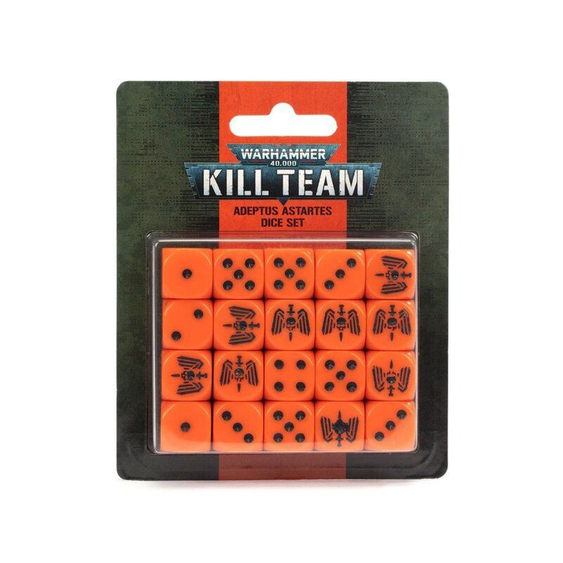 KILL TEAM: ADEPTUS ASTARTES DICE SET (102-79) KILL TEAM: ADEPTUS ASTARTES DICE SET (102-79)