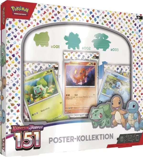 Pokemon Karmesin & Purpur 151: Poster Kollektion (DEU) Pokemon Karmesin & Purpur 151: Poster Kollektion (DEU)