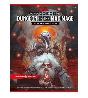 Dungeons & Dragons RPG Waterdeep Dungeon of the Mad Mage Maps & Miscellany englisch Dungeons & Dragons RPG Waterdeep Dungeon of the Mad Mage Maps & Miscellany englisch