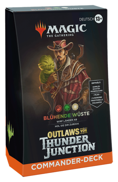 Outlaws von Thunder Junction - Commander Deck Blühende Wüste (DEU)