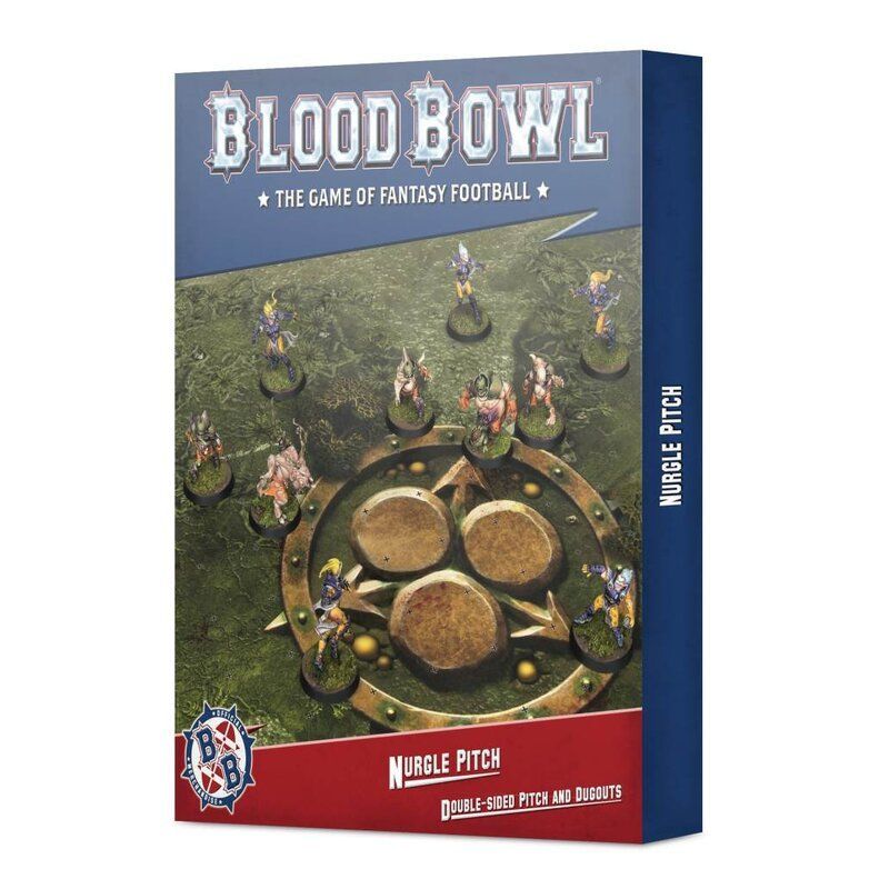 BLOOD BOWL: NURGLE TEAM PITCH & DUGOUTS (200-55) BLOOD BOWL: NURGLE TEAM PITCH & DUGOUTS (200-55)