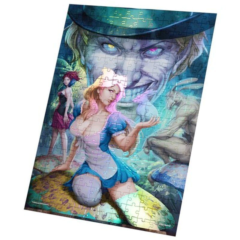 Foil Jigsaw Puzzle - Alice in Wonderland (500 Teile)