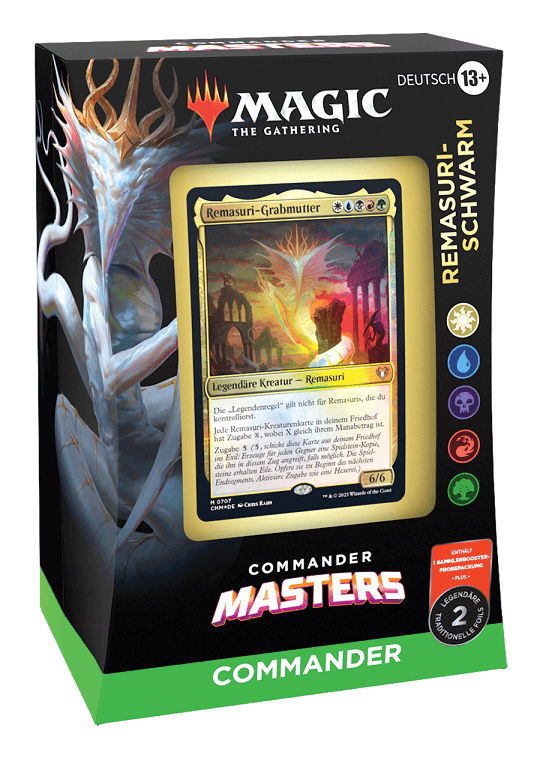 Commander Masters - Commander Deck Remasuri-Schwarm (DEU) Commander Masters - Commander Deck Remasuri-Schwarm (DEU)