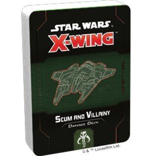 Star Wars X-Wing - Scum and Villainy Damage Deck (ENG) Star Wars X-Wing - Scum and Villainy Damage Deck (ENG)