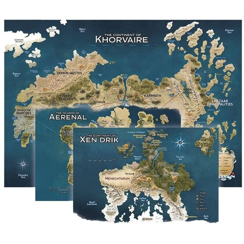 Kill - D&D Landkarte Eberron Kill - D&D Landkarte Eberron