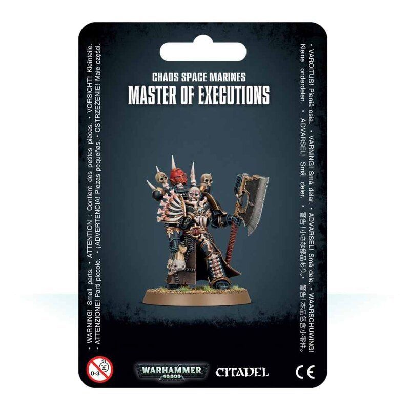 CHAOS SPACE MARINES MASTER OF EXECUTIONS (43-44) CHAOS SPACE MARINES MASTER OF EXECUTIONS (43-44)