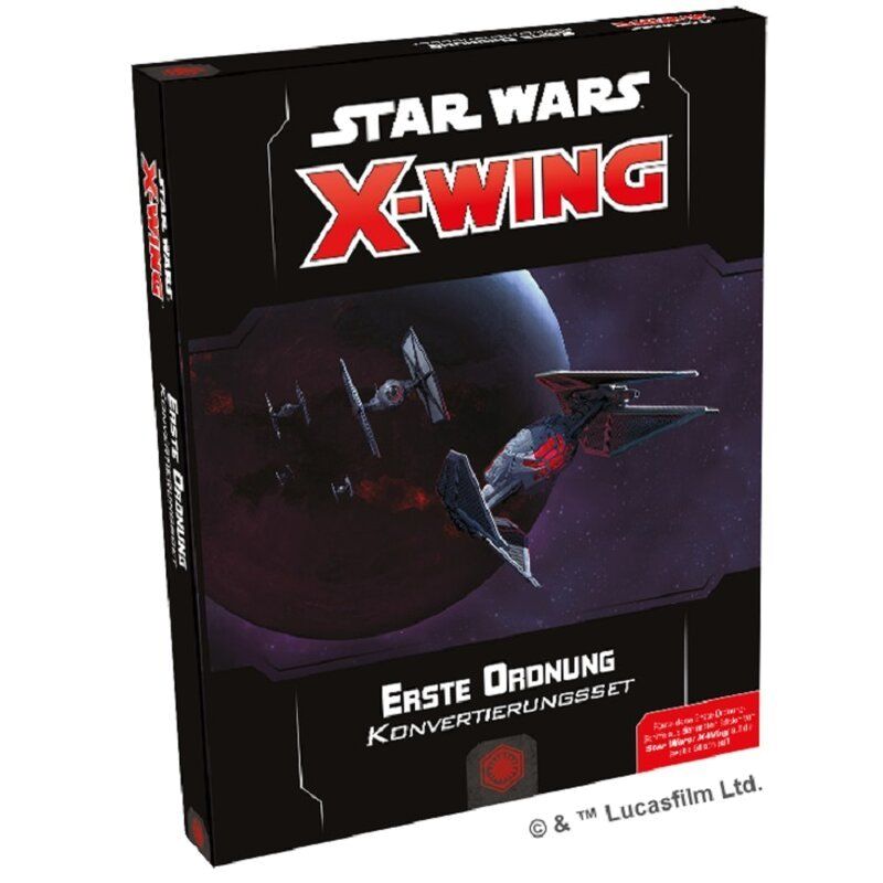 OUT OF PRINT Star Wars: X-Wing 2.Ed. - Erste Ordnung Konvertierungsset