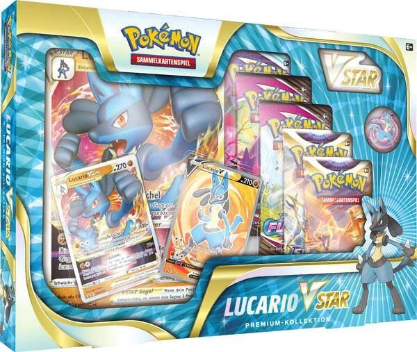 Lucario V-Star Premium-Kollektion (DEU) Lucario V-Star Premium-Kollektion (DEU)