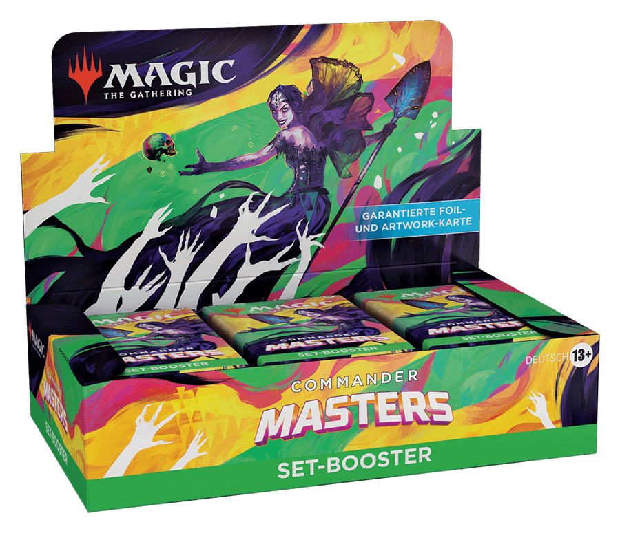 Commander Masters - Set Booster Display (DEU)