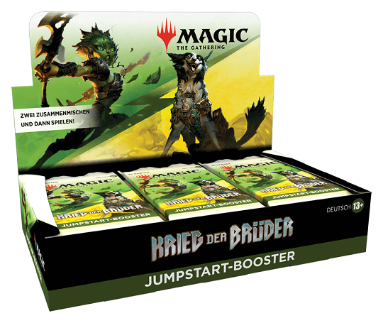 Krieg der Brüder - Jumpstart Booster Display (DEU) Krieg der Brüder - Jumpstart Booster Display (DEU)