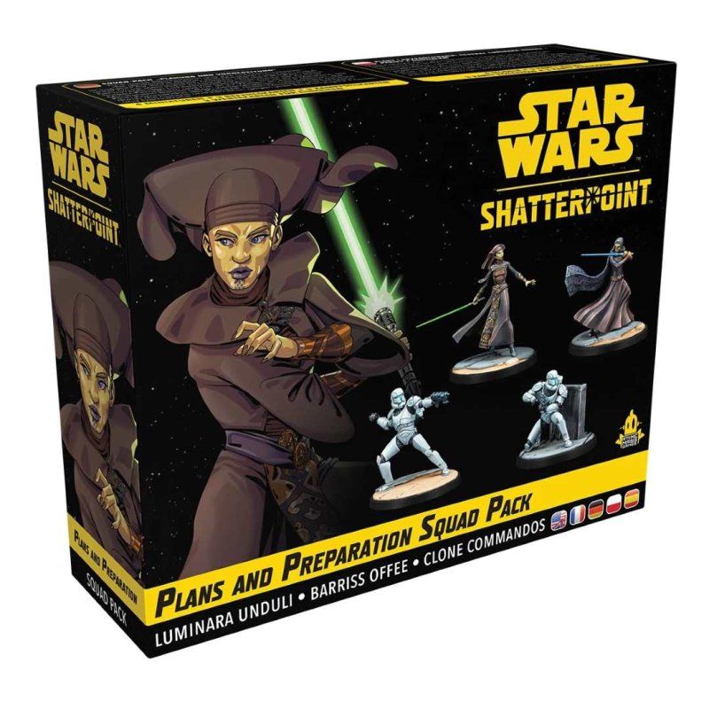 Star Wars: Shatterpoint – Plans and Preparation Squad Pack („Planung und Vorbereitung“) Star Wars: Shatterpoint – Plans and Preparation Squad Pack („Planung und Vorbereitung“)