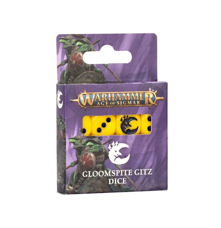 Age Of Sigmar: Gloomspite Gitz Dice (89-77) Age Of Sigmar: Gloomspite Gitz Dice (89-77)