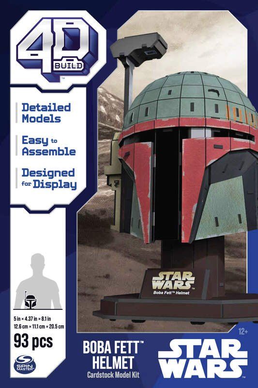 4D Build Star Wars - Boba Fett Helm 4D Build Star Wars - Boba Fett Helm