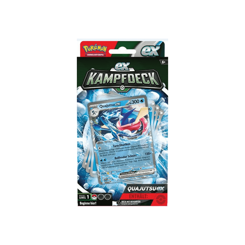 Pokemon - Quajutsu ex Kampfdeck (DEU) Pokemon - Quajutsu ex Kampfdeck (DEU)
