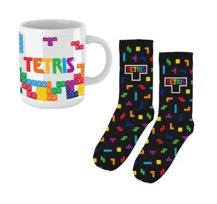 Kill - Tetris Tasse und Socken Set Tetriminos