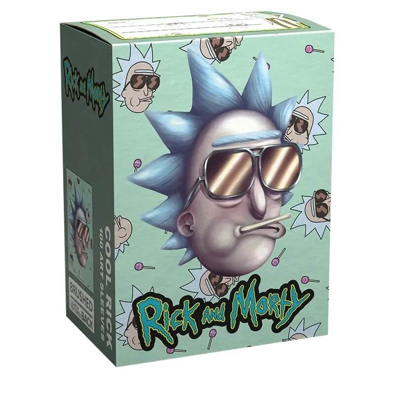 Dragon Shield:Classic Brushed Art: Rick & Morty – Cool Rick (100) Dragon Shield:Classic Brushed Art: Rick & Morty – Cool Rick (100)