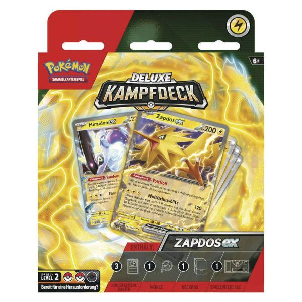 Pokemon - Zapdos ex Deluxe Kampfdeck (DEU)