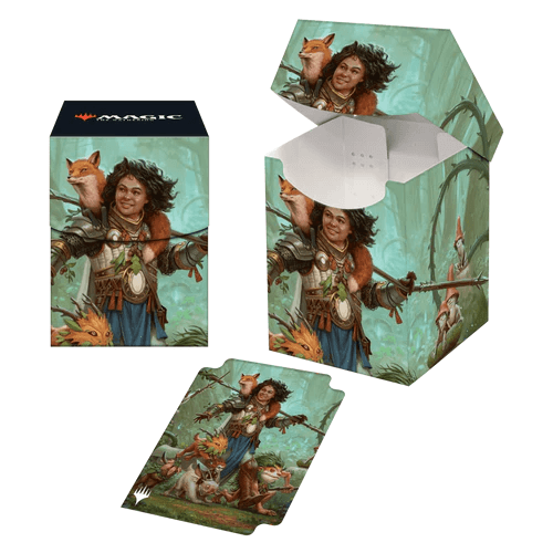 UP - Wilds of Eldraine 100+ Deck Box Ellivere of the Wild Court UP - Wilds of Eldraine 100+ Deck Box Ellivere of the Wild Court