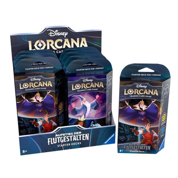 Lorcana - Aufstieg der Flutgestalten - Starter Deck Display (DEU)