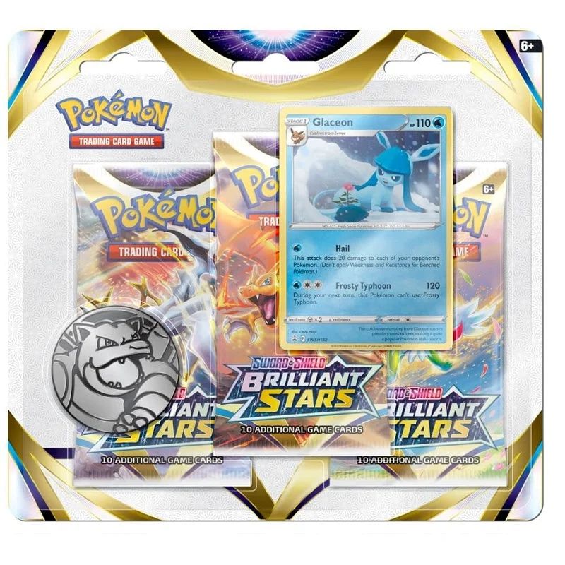 Brilliant Stars - 3-pack Blister Glaceon (ENG)