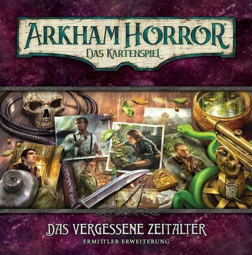 Arkham Horror: Das Kartenspiel – Das vergessene Zeitalter (Ermittler-Erweiterung)