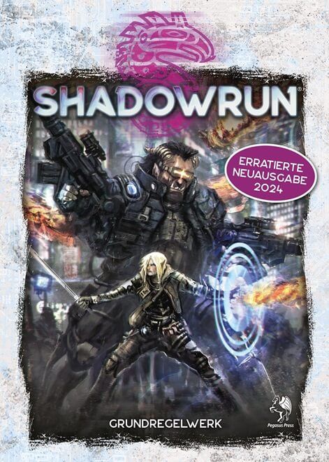 Shadowrun 6. Edition: Grundregelwerk - erratierte Neuauflage (Softcover) Shadowrun 6. Edition: Grundregelwerk - erratierte Neuauflage (Softcover)