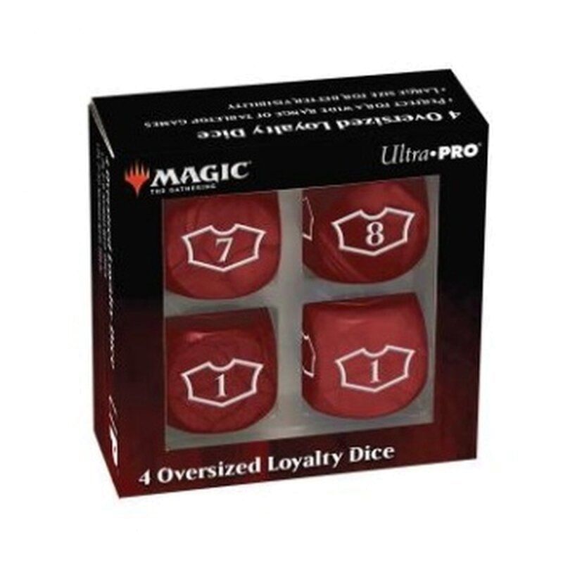 Deluxe 22MM Mountain Loyalty Dice Set with 7-12 for Magic The Gathering