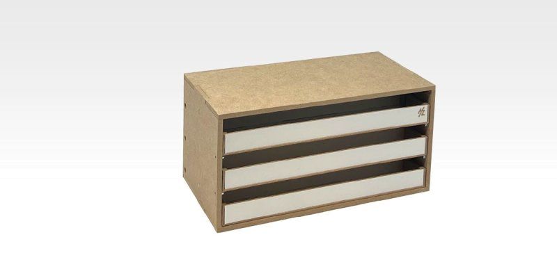 HobbyZone - Tilting Drawers Module x 3 HobbyZone - Tilting Drawers Module x 3