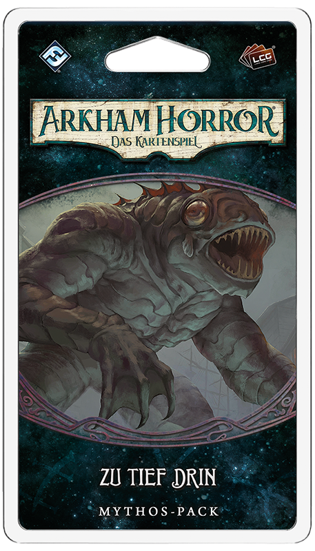 Arkham Horror: LCG - zu Tief Drin (Mythos-Pack Innsmouth-1) Arkham Horror: LCG - zu Tief Drin (Mythos-Pack Innsmouth-1)